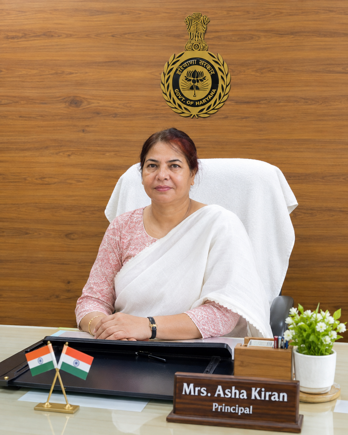Mrs. Asha Kiran - Principal / M.A., B.Ed.